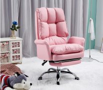 电脑椅家用女生可爱舒适靠背办公椅子升降转椅懒人网红主播直播椅