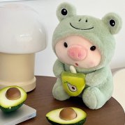 奶茶猪公仔网红儿童女孩毛绒玩具安抚玩偶娃娃送女友的情人节礼�? title=
