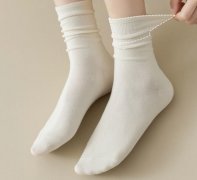 袜子女秋冬堆堆袜秋季纯棉中筒袜无骨月子袜全棉女袜棉袜女士长袜